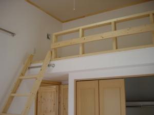 子供室のロフトです。