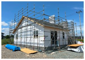 外張り断熱終了